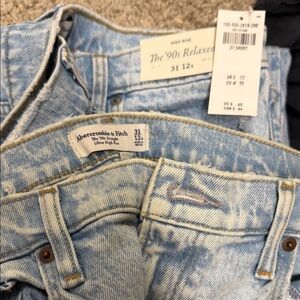 Abercrombie & Fitch Light Wash Denim